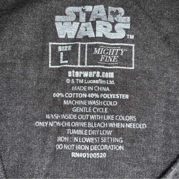 Bundle 3 Star Wars Empire Strikes Back Lucas Graphic T-Shirts - Picture 10 of 15